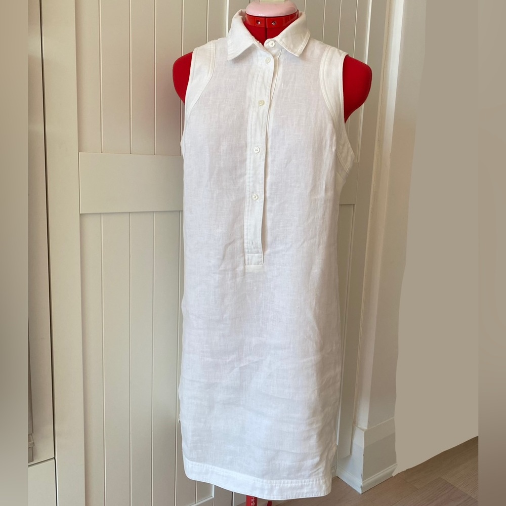 Michael Kors White Sleeveless Mini Dress